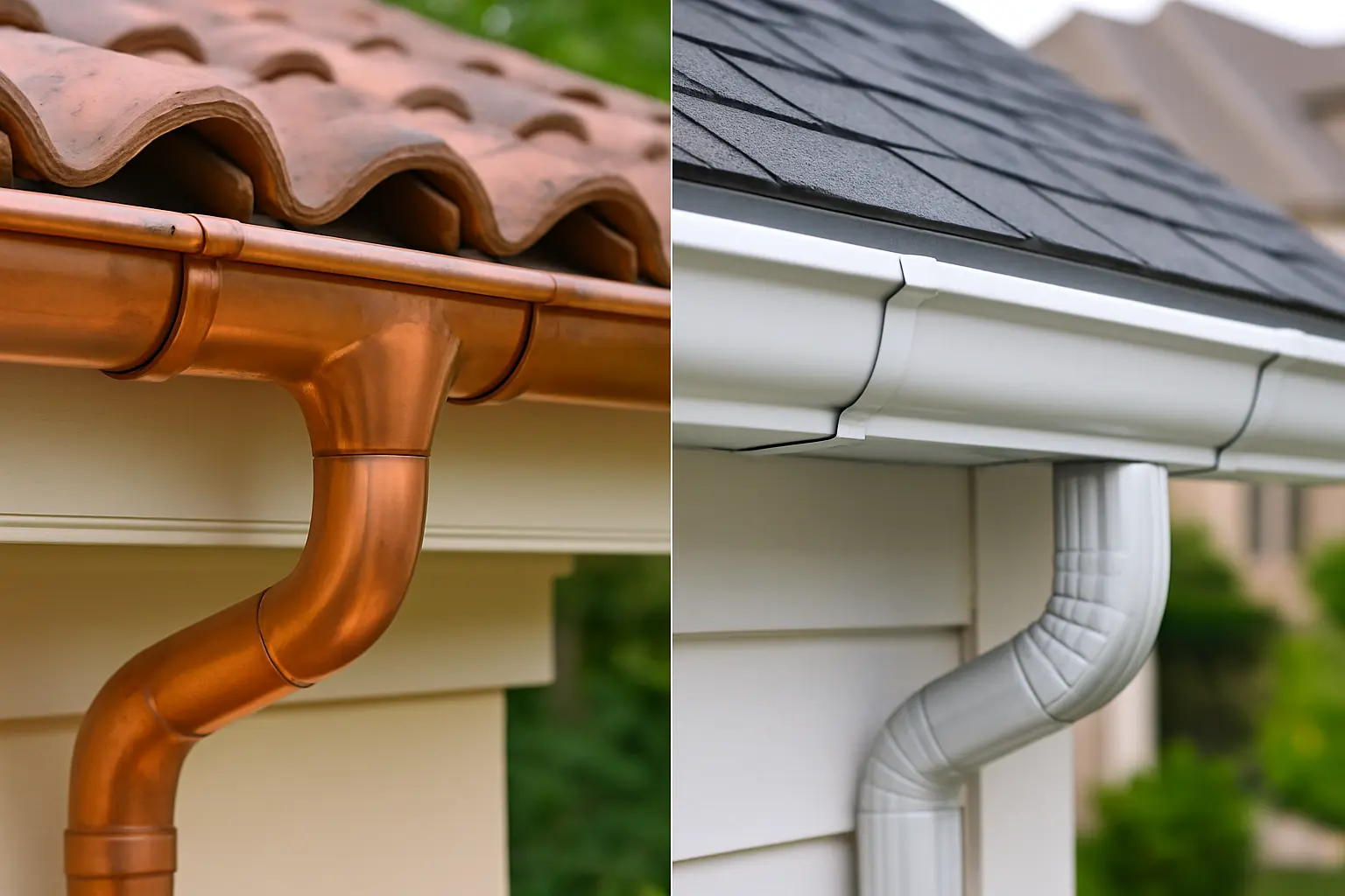copper_gutters_vs_aluminum copper rain gutters