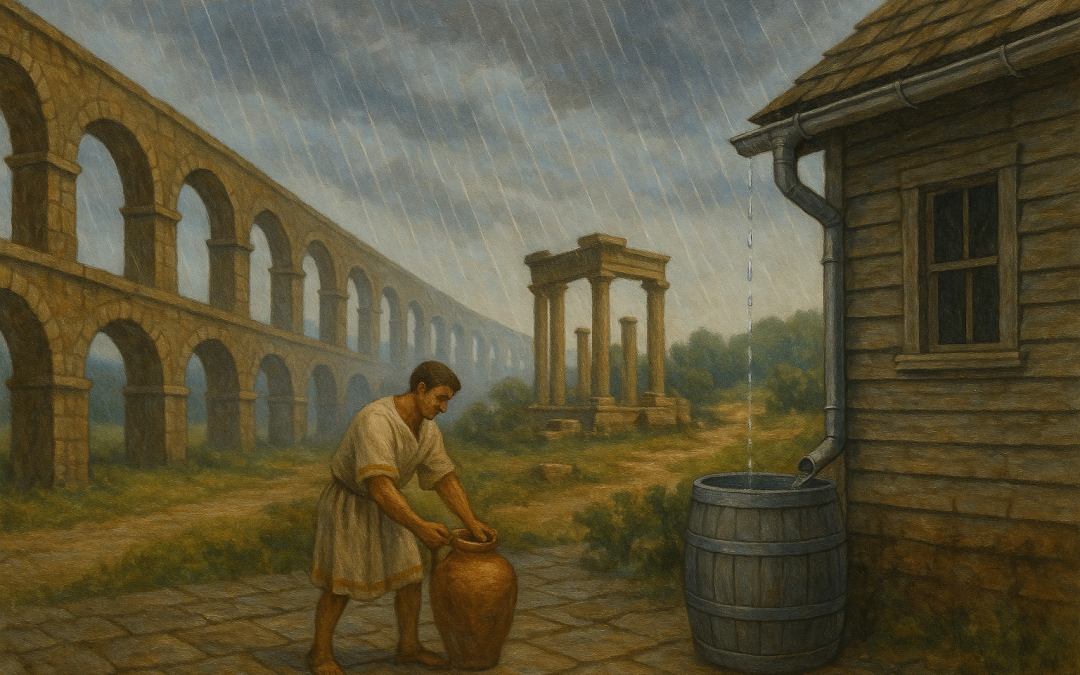 The History of Rainwater Harvesting: From Roman Aqueducts to Modern Gutters