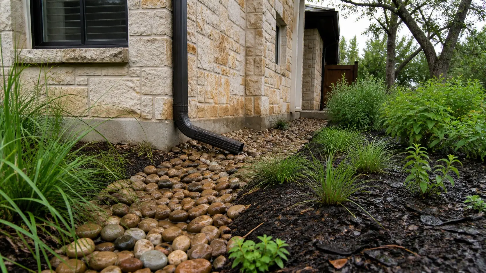How to Stop Gutter Water From Washing Out Austin Landscaping How to Stop Gutter Water From Washing Out Austin Landscaping